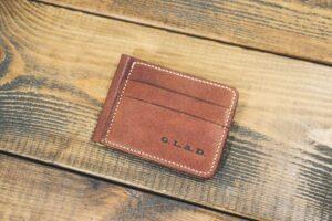 Кожаный зажим для купюр / Купюродержатель Кожаный зажим для купюр / Купюродержатель