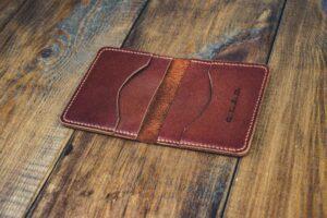 Мини-кошелек / картхолдер из кожи Мини-кошелек / картхолдер из кожи